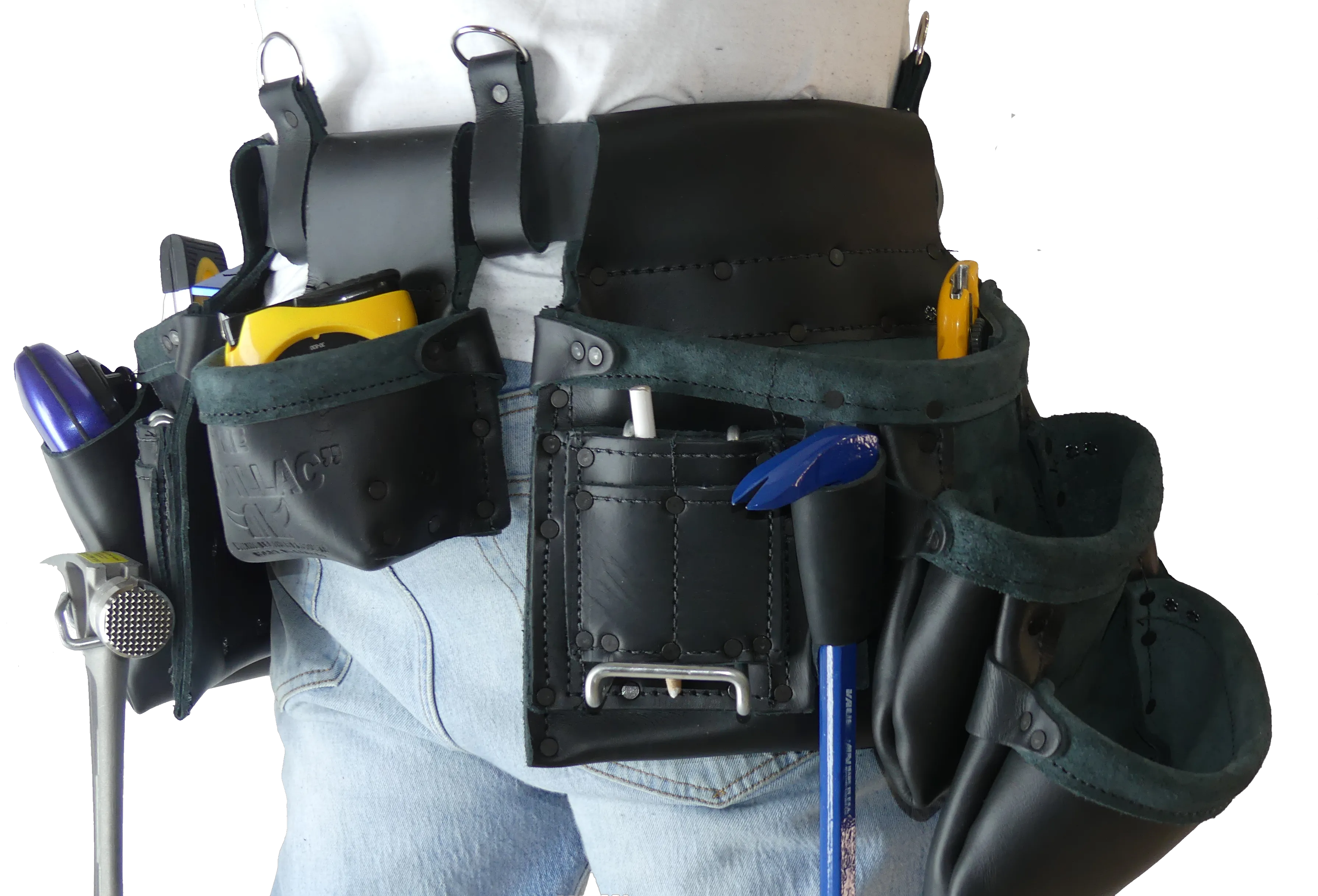 100% Leather Framing Tool Belt/Apron - 601 Cadillac - Professional Quality CAS-601
