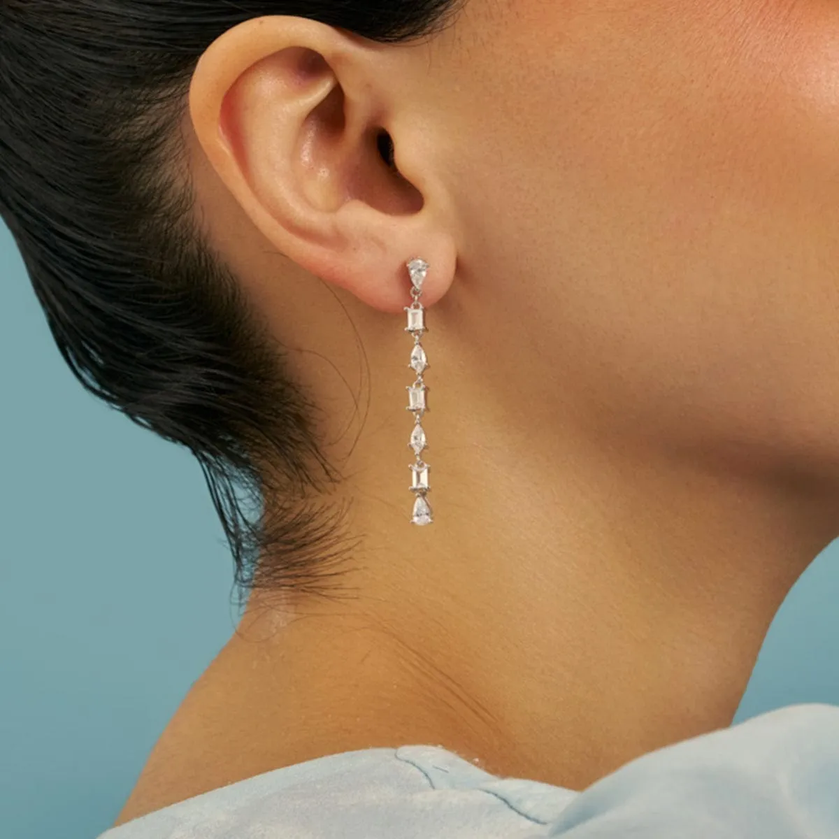 92.5 Silver Earring 180624