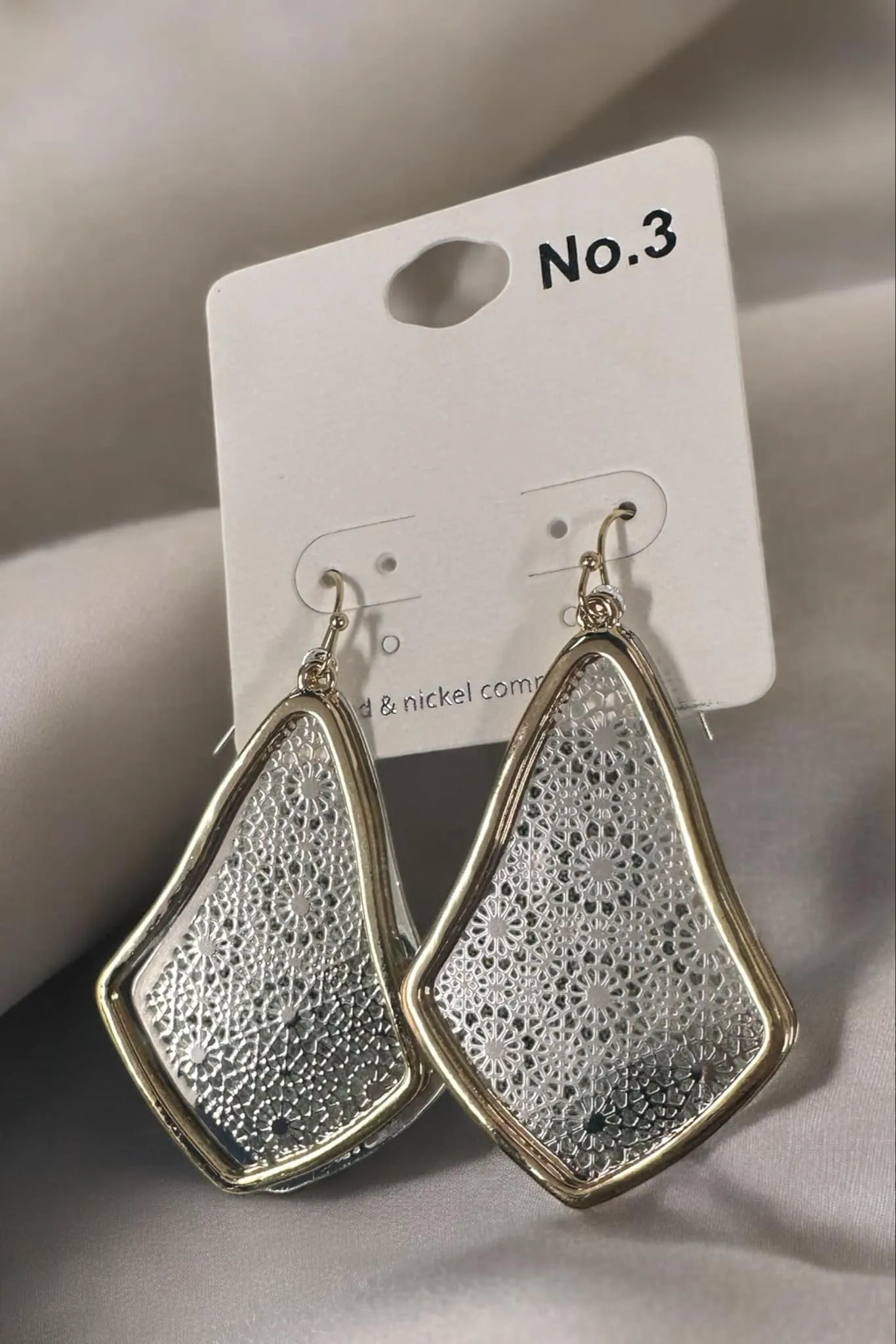 CONTESSA TEARDROP Earrings by No 3 Jewelry