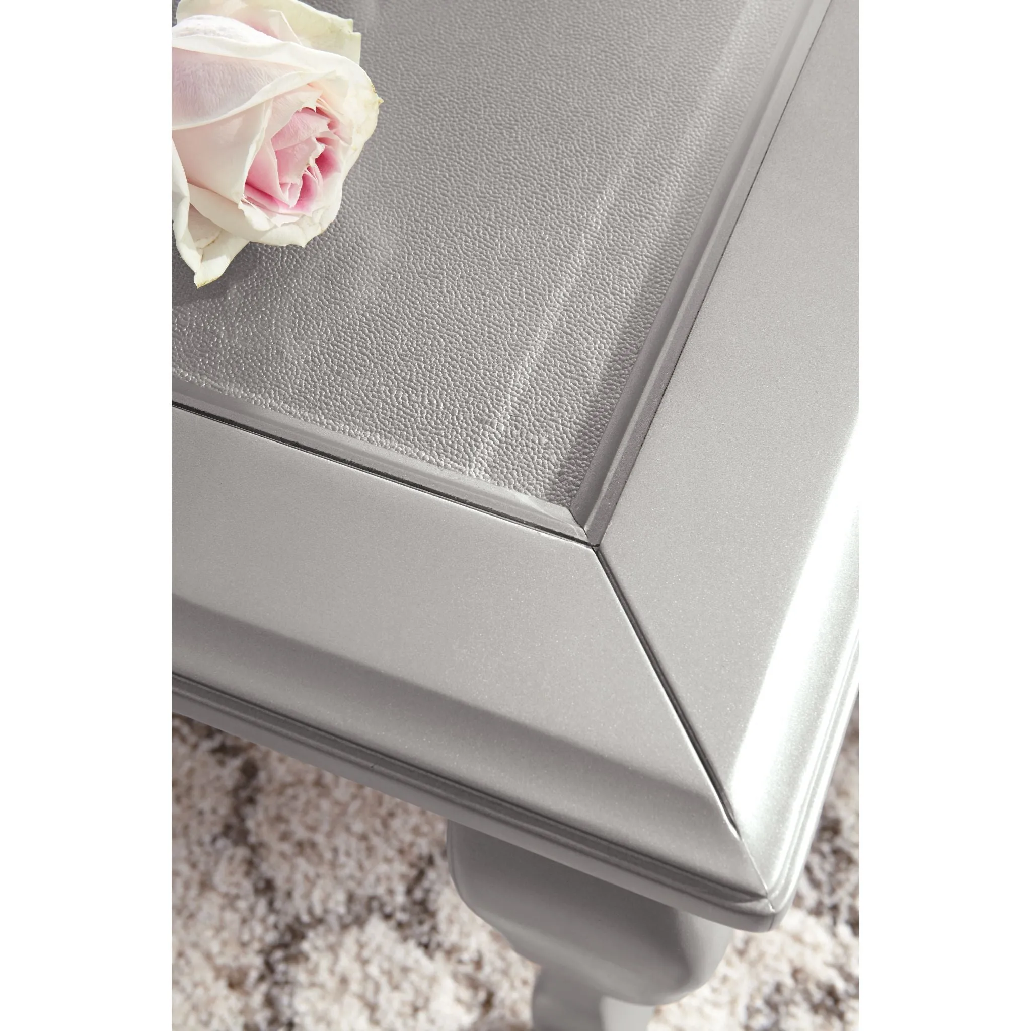 Coralayne Table - Silver - (D650-35)