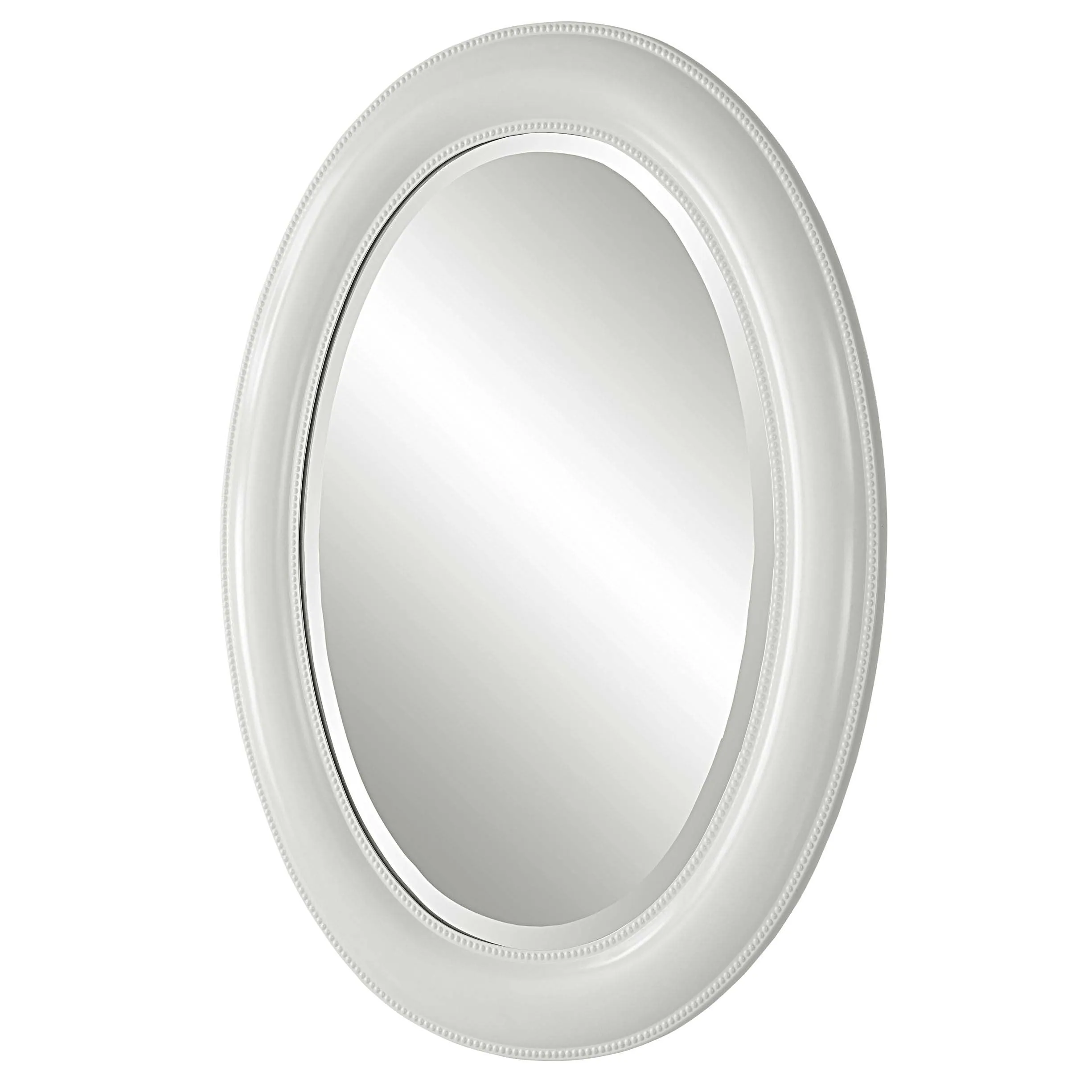 Decor Market Mirror - Crisp White Finish