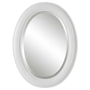 Decor Market Mirror - Crisp White Finish