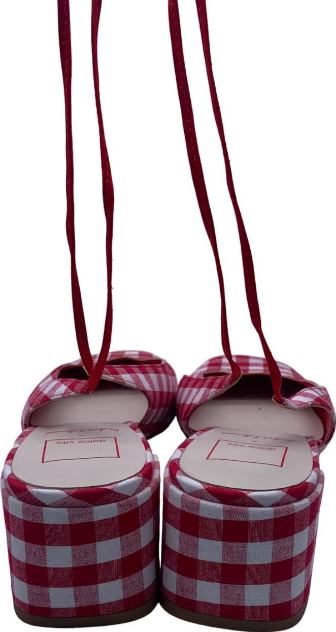 dolce vita Red Loise Heels UK 8.5 EU 41.5 👠