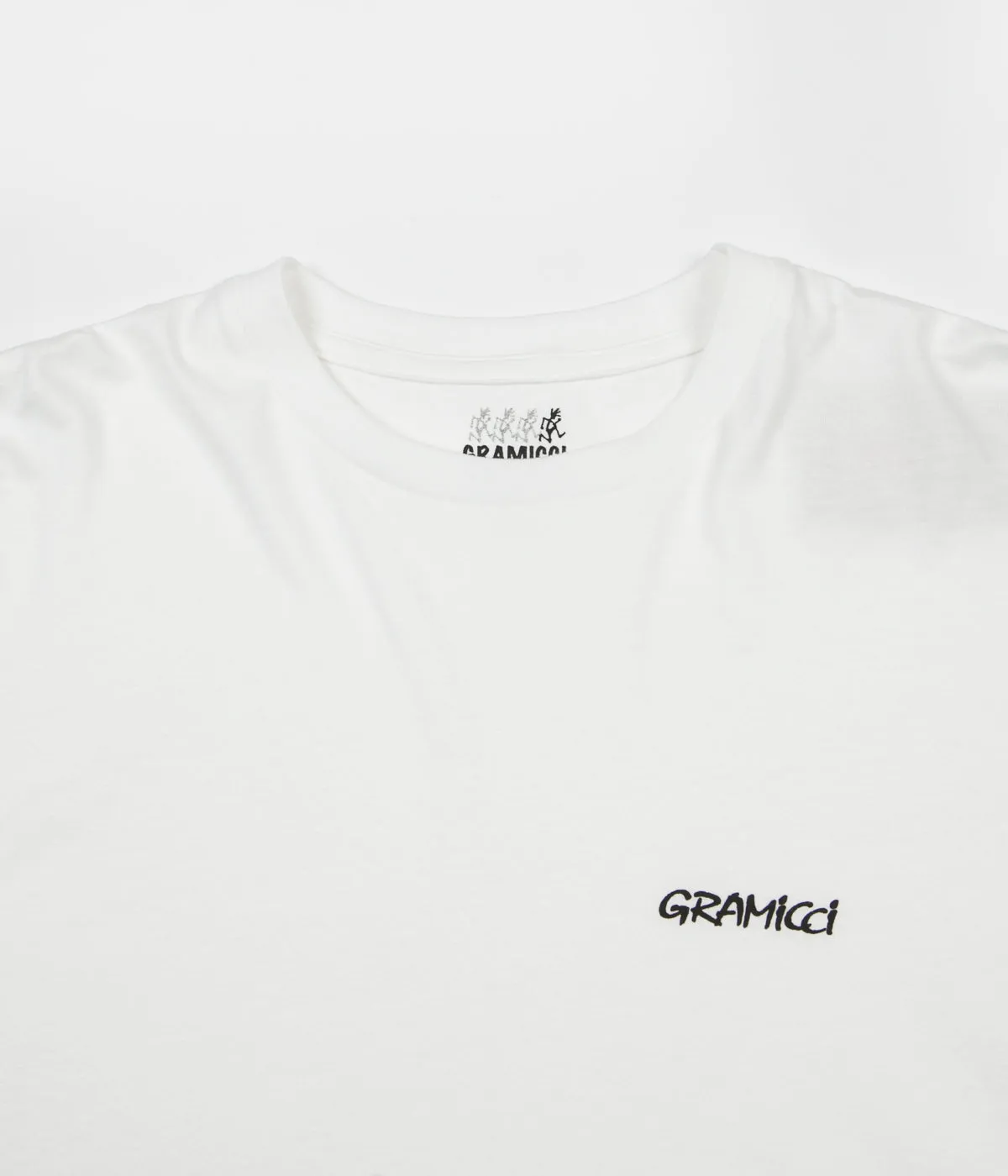 Gramicci Japan Sleeve Print Long Sleeve T-Shirt - White