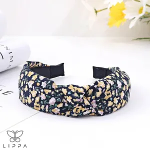 Handmade Headband Printed Floral Design