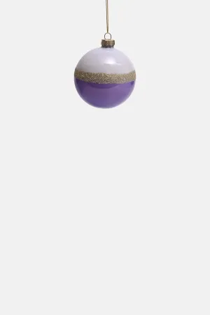 Hue Duo Bauble Medium Silver & Lilac