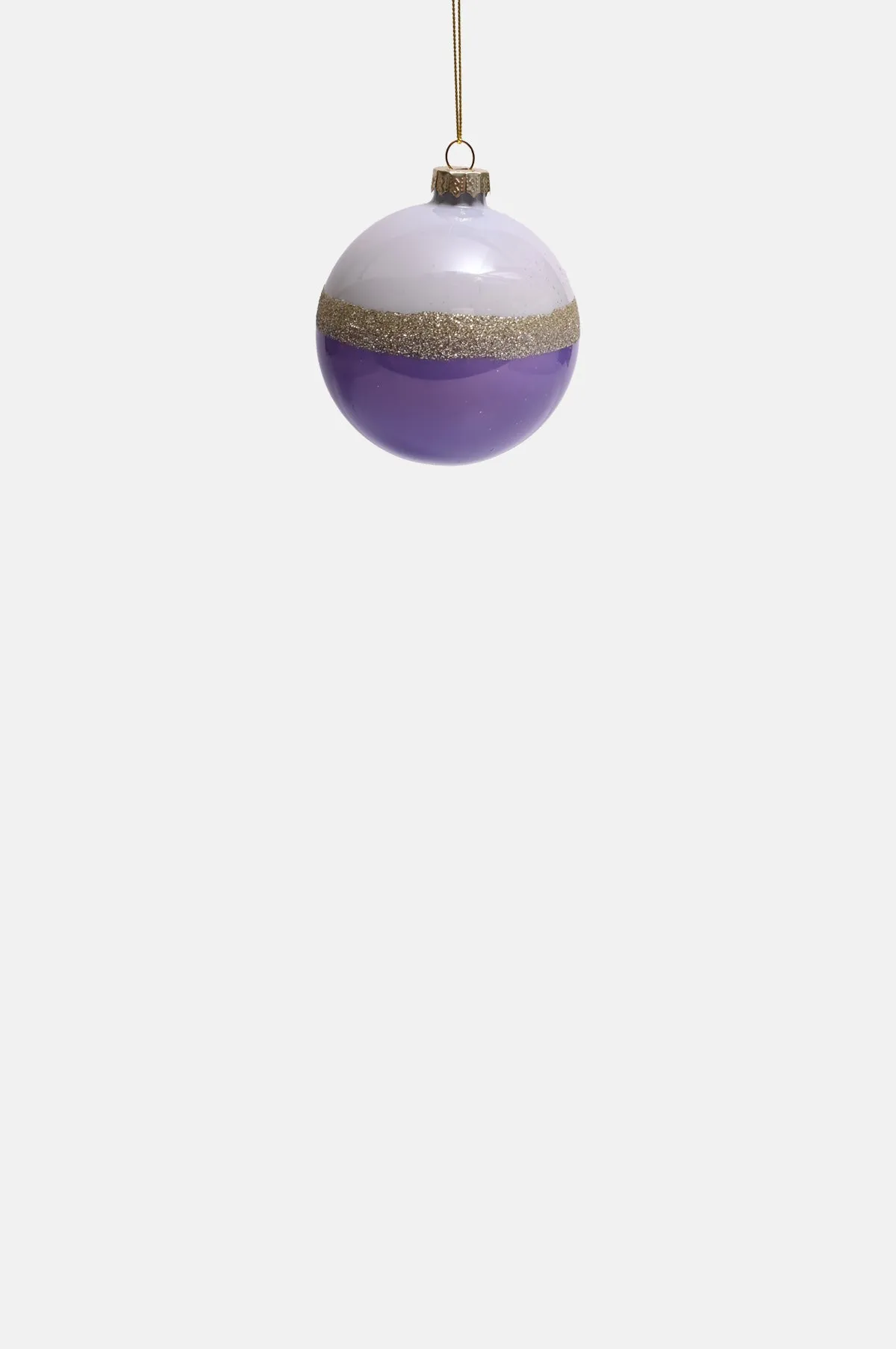 Hue Duo Bauble Medium Silver & Lilac