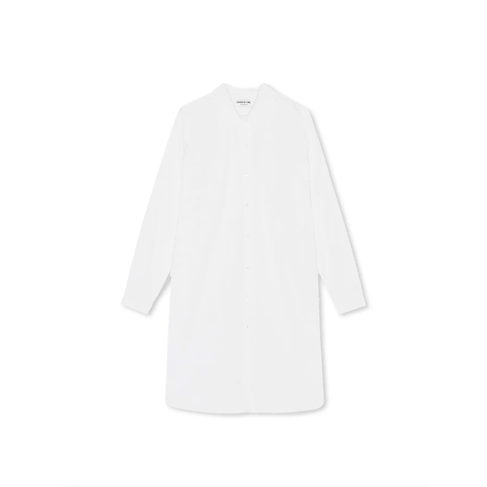 Laura Long Shirt in Pure White
