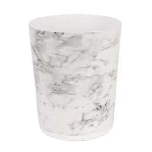 Marble Swirl Waste Basket