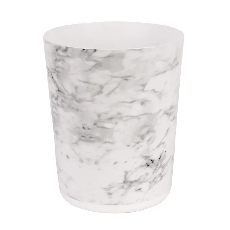 Marble Swirl Waste Basket