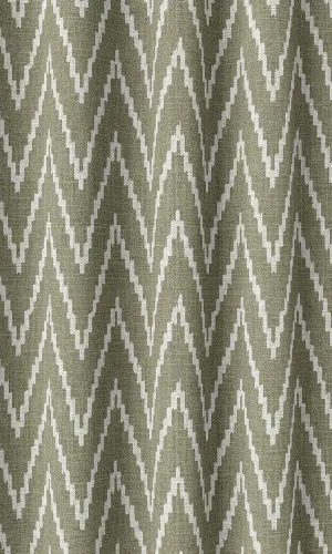 'Nuoro' Modern Chevron Print Shades (Green/ White)