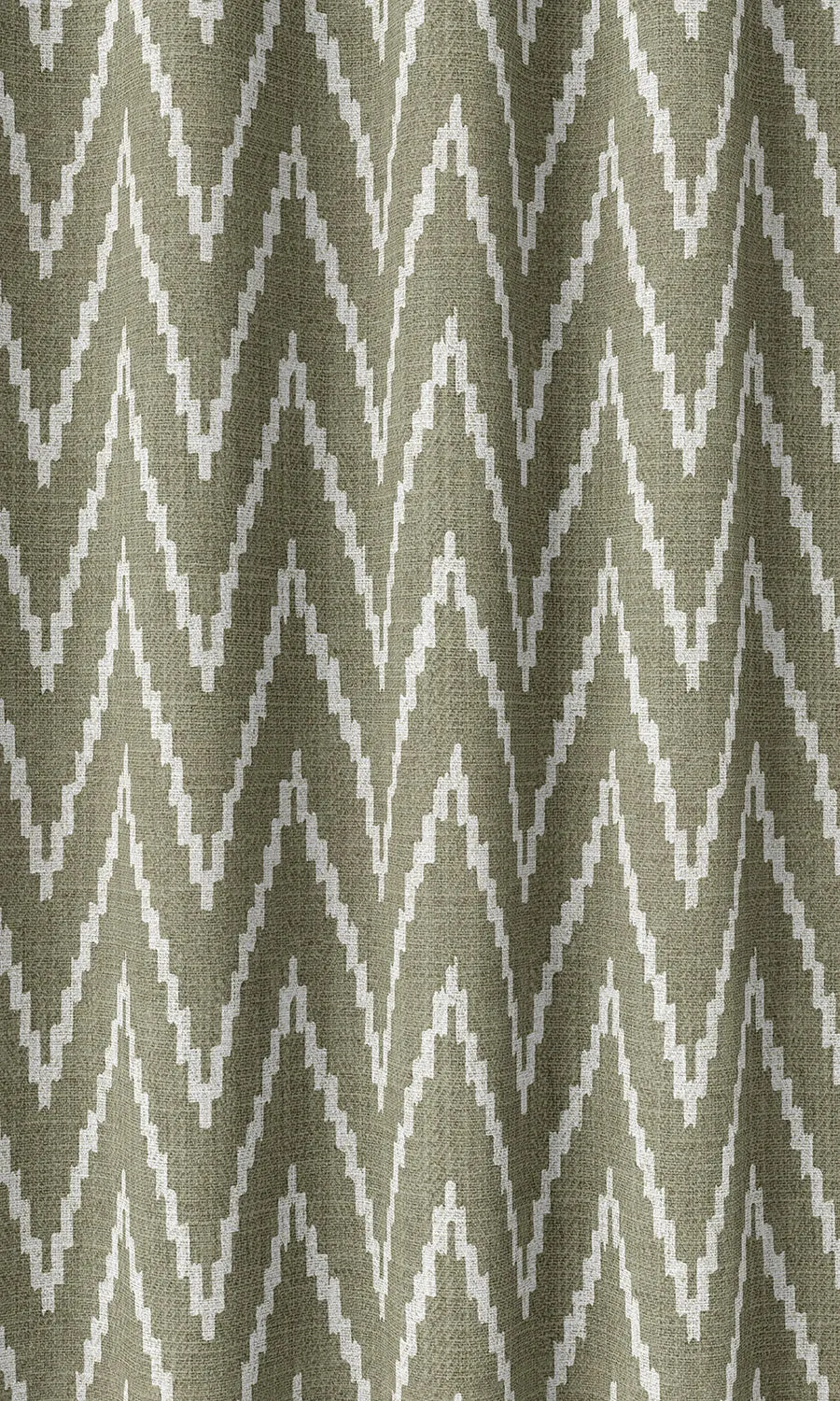 'Nuoro' Modern Chevron Print Shades (Green/ White)