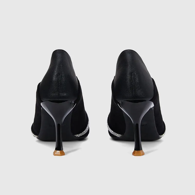 Pumps Pointy-toe High Heels Black
