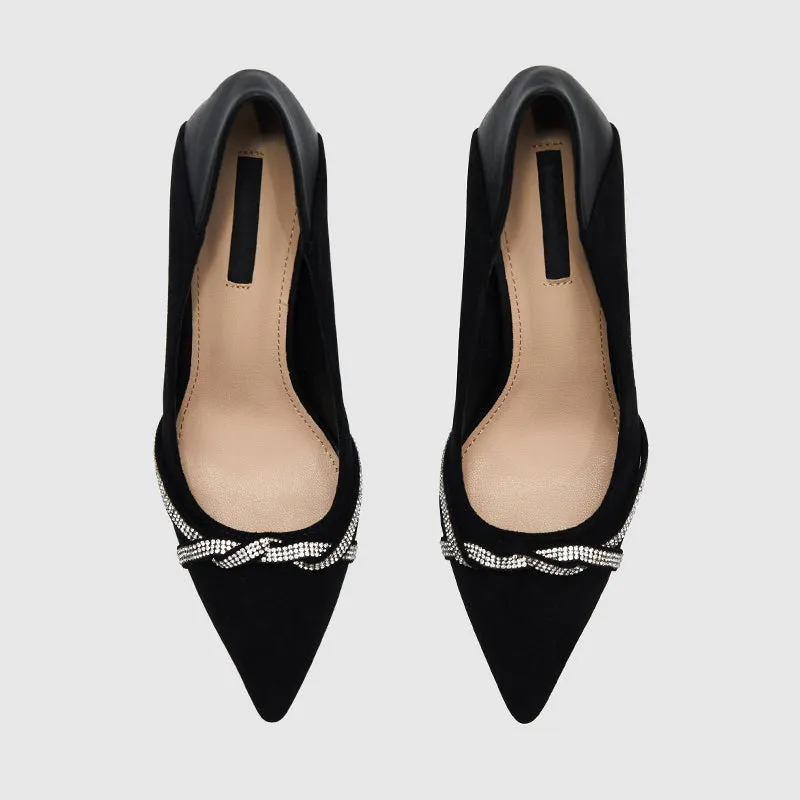 Pumps Pointy-toe High Heels Black