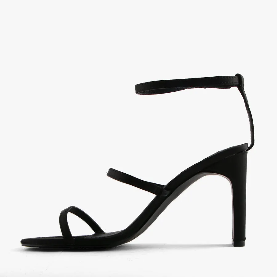 ROCCY BLACK SATIN