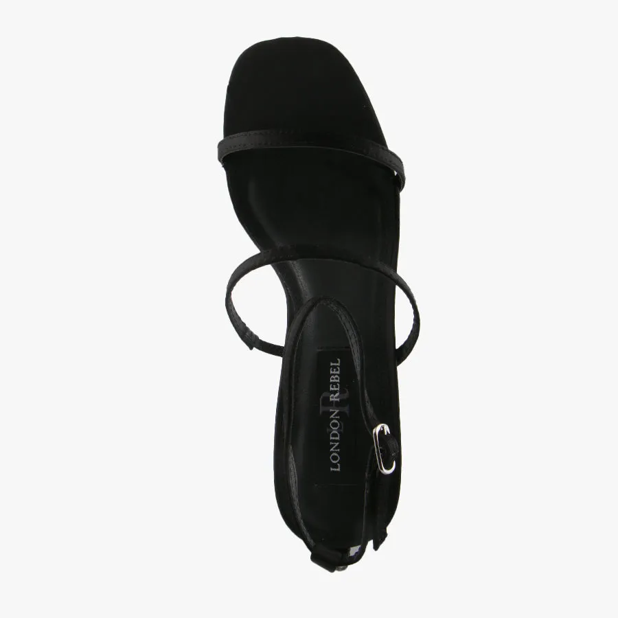 ROCCY BLACK SATIN