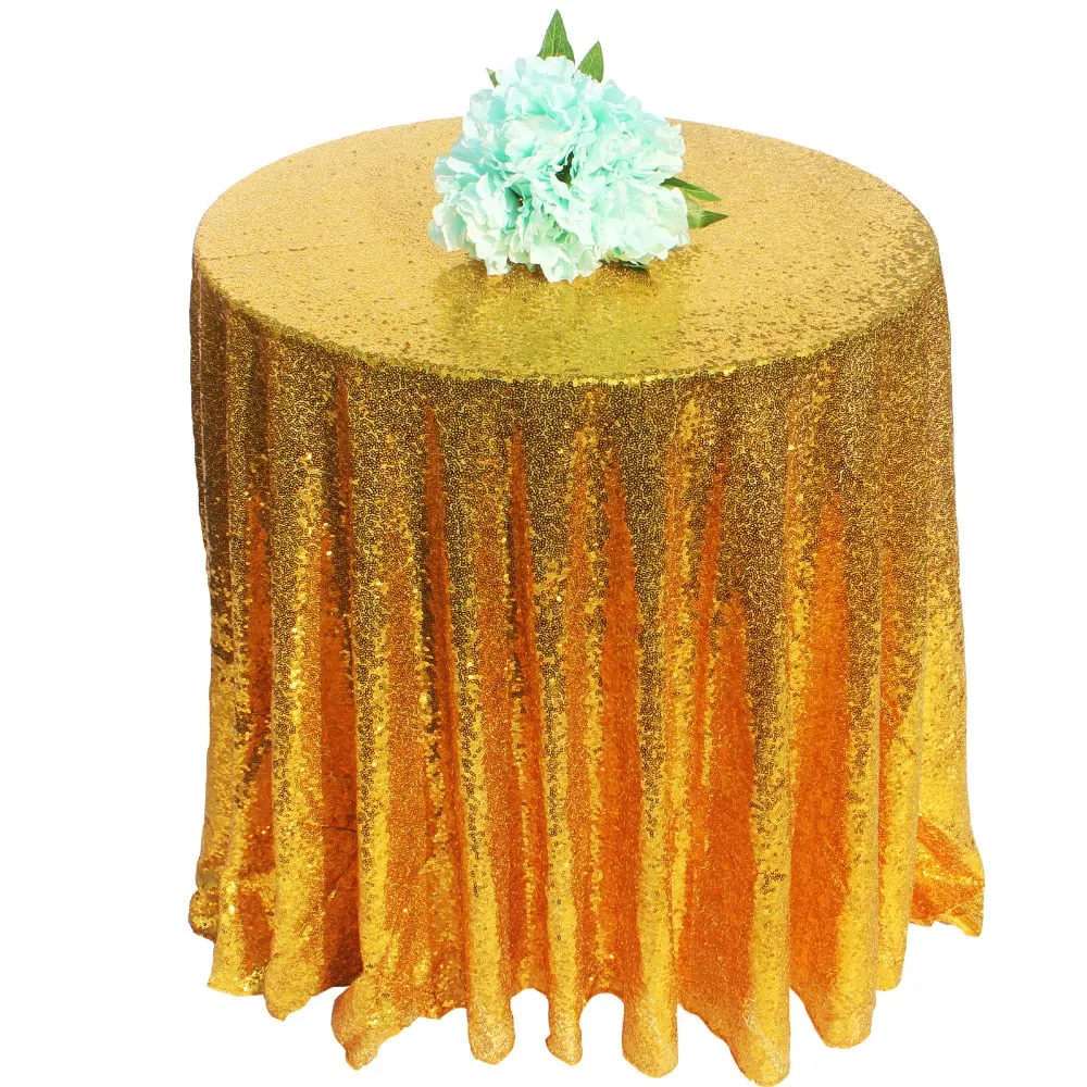Sparkly Glitz Sequin Glamorous Tablecloth