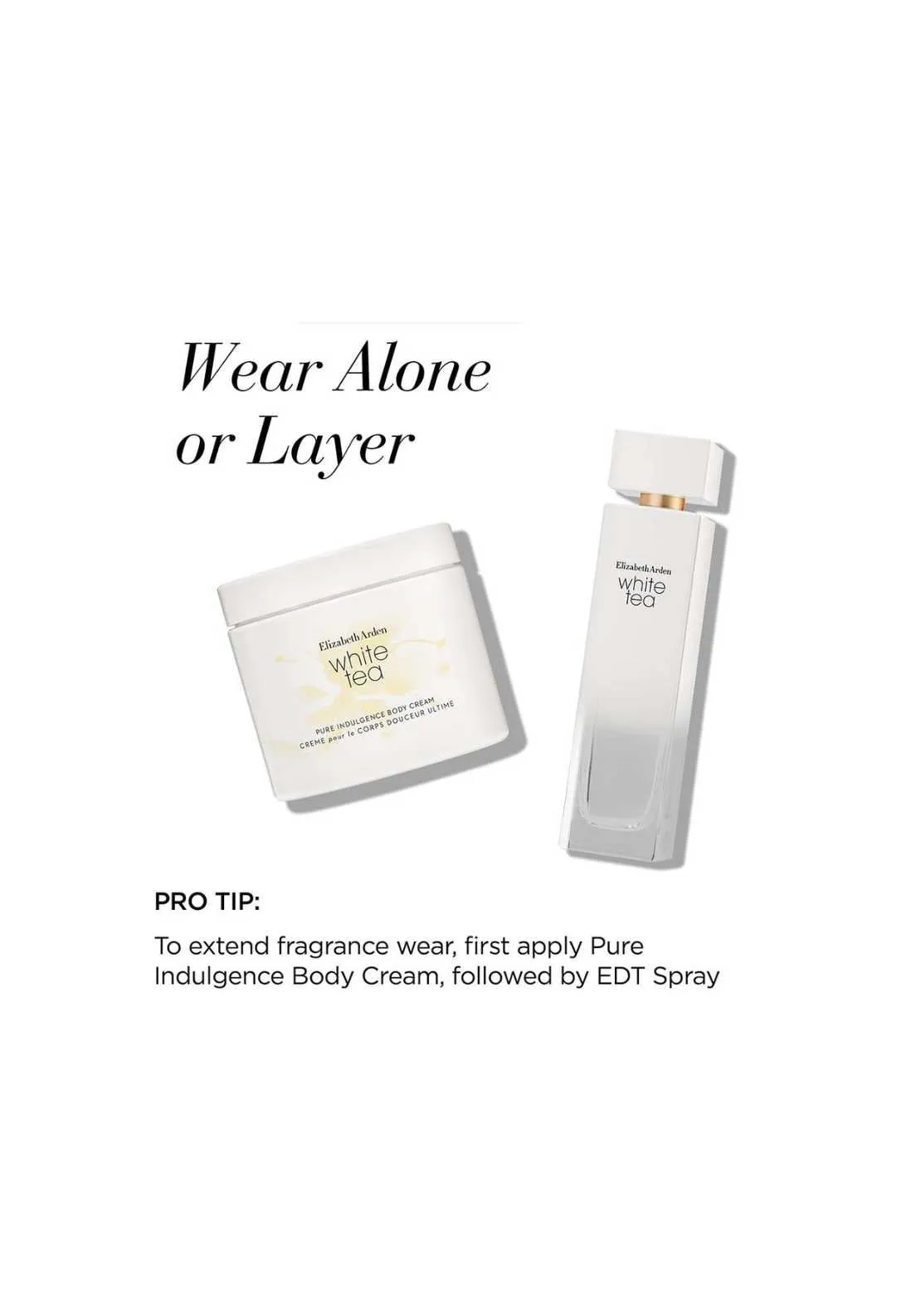 White Tea Eau De Toilette Two Piece Set